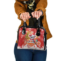Koality Christmas Shoulder Handbag Cute Aussie Koala Holiday - Wonder Print Shop