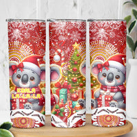 Koality Christmas Skinny Tumbler Cute Aussie Koala Holiday - Wonder Print Shop