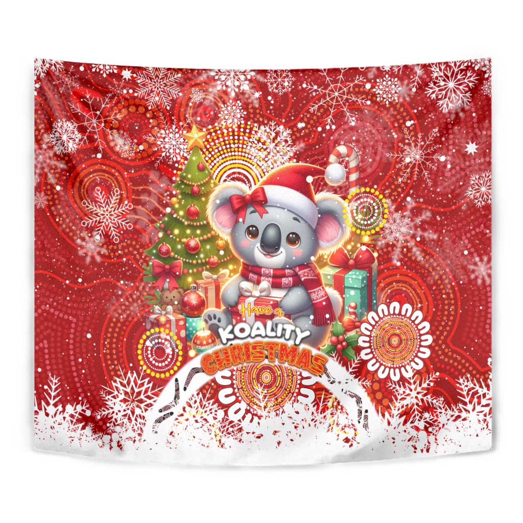 Koality Christmas Tapestry Cute Aussie Koala Holiday - Wonder Print Shop