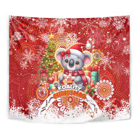 Koality Christmas Tapestry Cute Aussie Koala Holiday - Wonder Print Shop