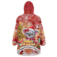 Koality Christmas Wearable Blanket Hoodie Cute Aussie Koala Holiday - Wonder Print Shop