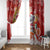 Koality Christmas Window Curtain Cute Aussie Koala Holiday - Wonder Print Shop