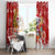Koality Christmas Window Curtain Cute Aussie Koala Holiday - Wonder Print Shop