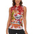 Koality Christmas Women Sleeveless Polo Shirt Cute Aussie Koala Holiday - Wonder Print Shop