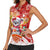 Koality Christmas Women Sleeveless Polo Shirt Cute Aussie Koala Holiday - Wonder Print Shop