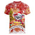 Koality Christmas Women V-Neck T-Shirt Cute Aussie Koala Holiday - Wonder Print Shop