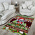 Koala Christmas Area Rug Australia Aboriginal Cute Santa Koalas - Wonder Print Shop
