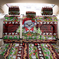 Koala Christmas Back Car Seat Cover Australia Aboriginal Cute Santa Koalas - Wonder Print Shop