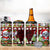 Koala Christmas 4 in 1 Can Cooler Tumbler Australia Aboriginal Cute Santa Koalas - Wonder Print Shop