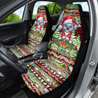 Koala Christmas Car Seat Cover Australia Aboriginal Cute Santa Koalas - Wonder Print Shop