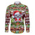 Koala Christmas Family Matching Long Sleeve Bodycon Dress and Hawaiian Shirt Australia Aboriginal Cute Santa Koalas - Wonder Print Shop