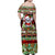 Koala Christmas Family Matching Off Shoulder Maxi Dress and Hawaiian Shirt Australia Aboriginal Cute Santa Koalas - Wonder Print Shop
