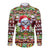 Koala Christmas Long Sleeve Button Shirt Australia Aboriginal Cute Santa Koalas - Wonder Print Shop