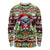 Koala Christmas Long Sleeve Shirt Australia Aboriginal Cute Santa Koalas - Wonder Print Shop