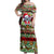 Koala Christmas Off Shoulder Maxi Dress Australia Aboriginal Cute Santa Koalas - Wonder Print Shop