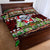Koala Christmas Quilt Bed Set Australia Aboriginal Cute Santa Koalas - Wonder Print Shop