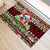 Koala Christmas Rubber Doormat Australia Aboriginal Cute Santa Koalas - Wonder Print Shop
