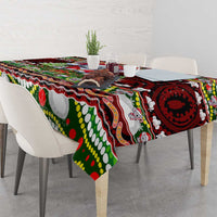 Koala Christmas Tablecloth Australia Aboriginal Cute Santa Koalas - Wonder Print Shop