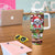 Koala Christmas Tumbler With Handle Australia Aboriginal Cute Santa Koalas - Wonder Print Shop