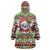 Koala Christmas Wearable Blanket Hoodie Australia Aboriginal Cute Santa Koalas - Wonder Print Shop