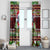 Koala Christmas Window Curtain Australia Aboriginal Cute Santa Koalas - Wonder Print Shop