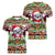 Koala Christmas Women V-Neck T-Shirt Australia Aboriginal Cute Santa Koalas - Wonder Print Shop