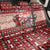 Dog Sled Christmas Back Car Seat Cover Husky Sleigh Ride Design - Wonder Print Shop