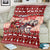 Dog Sled Christmas Blanket Husky Sleigh Ride Design - Wonder Print Shop