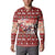 Dog Sled Christmas Button Sweatshirt Husky Sleigh Ride Design - Wonder Print Shop