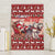 Dog Sled Christmas Canvas Wall Art Husky Sleigh Ride Design - Wonder Print Shop