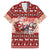 Dog Sled Christmas Family Matching Puletasi and Hawaiian Shirt Husky Sleigh Ride Design - Wonder Print Shop
