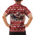 Dog Sled Christmas Family Matching Tank Maxi Dress and Hawaiian Shirt Husky Sleigh Ride Design - Wonder Print Shop