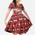 Dog Sled Christmas Family Matching Tank Maxi Dress and Hawaiian Shirt Husky Sleigh Ride Design - Wonder Print Shop