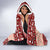 Dog Sled Christmas Hooded Blanket Husky Sleigh Ride Design - Wonder Print Shop