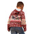 Dog Sled Christmas Kid Hoodie Husky Sleigh Ride Design - Wonder Print Shop