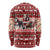 Dog Sled Christmas Long Sleeve Shirt Husky Sleigh Ride Design - Wonder Print Shop