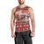 Dog Sled Christmas Men Tank Top Husky Sleigh Ride Design - Wonder Print Shop