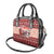 Dog Sled Christmas Shoulder Handbag Husky Sleigh Ride Design - Wonder Print Shop