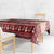 Dog Sled Christmas Tablecloth Husky Sleigh Ride Design - Wonder Print Shop