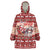 Dog Sled Christmas Wearable Blanket Hoodie Husky Sleigh Ride Design - Wonder Print Shop