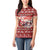 Dog Sled Christmas Women Polo Shirt Husky Sleigh Ride Design - Wonder Print Shop