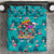 Tropical Flamingo Christmas Bedding Set Shaka Shaka Will You Drink With Me - Wonder Print Shop