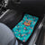 Tropical Flamingo Christmas Car Mats Shaka Shaka Will You Drink With Me - Wonder Print Shop