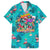 Tropical Flamingo Christmas Family Matching Long Sleeve Bodycon Dress and Hawaiian Shirt Shaka Shaka Will You Drink With Me - Wonder Print Shop
