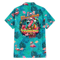 Tropical Flamingo Christmas Family Matching Long Sleeve Bodycon Dress and Hawaiian Shirt Shaka Shaka Will You Drink With Me - Wonder Print Shop