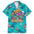 Tropical Flamingo Christmas Family Matching Mermaid Dress and Hawaiian Shirt Shaka Shaka Will You Drink With Me - Wonder Print Shop