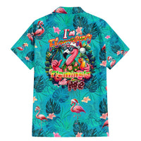 Tropical Flamingo Christmas Family Matching Mermaid Dress and Hawaiian Shirt Shaka Shaka Will You Drink With Me - Wonder Print Shop