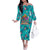 Tropical Flamingo Christmas Family Matching Off The Shoulder Long Sleeve Dress and Hawaiian Shirt Shaka Shaka Will You Drink With Me - Wonder Print Shop