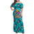 Tropical Flamingo Christmas Family Matching Off Shoulder Maxi Dress and Hawaiian Shirt Shaka Shaka Will You Drink With Me - Wonder Print Shop