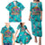 Tropical Flamingo Christmas Family Matching Puletasi and Hawaiian Shirt Shaka Shaka Will You Drink With Me - Wonder Print Shop